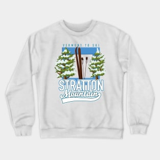 Stratton Mountain Vermont Ski Crewneck Sweatshirt